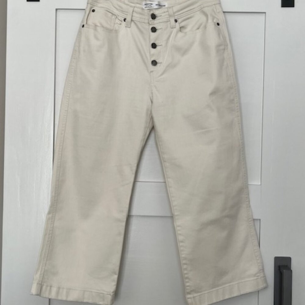 Signature Levi Strauss High Rise Wide Leg Crop